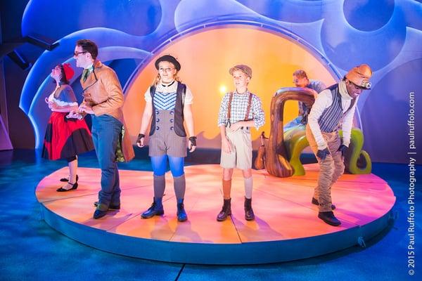 From Roald Dahl's JAMES AND THE GIANT PEACH, 2015. Photo credit: @ Paul Ruffolo Photography
