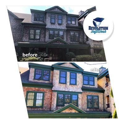 Before & after of a Multi-Unit Property we serviced in Jamestown.