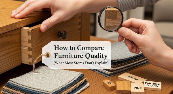 How to compare furniture quality