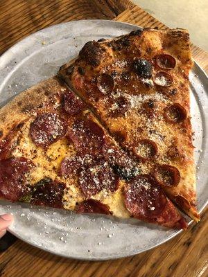 Pepperoni and Salami slices