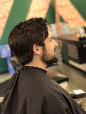 I take both men and women. Rather is it's cuts/color or a nice beard trim I do it all! Call today!