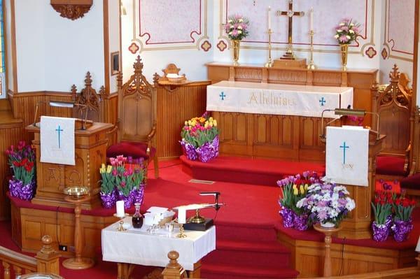 Easter at St. Paul's - Red hill