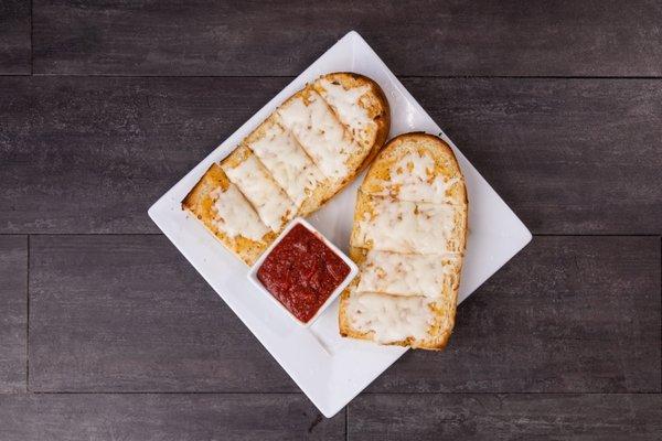 Garlic bread with cheese