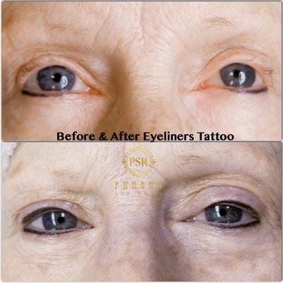 Permanent Tattoo Eyeliner!
Pictures took immediately after procedure