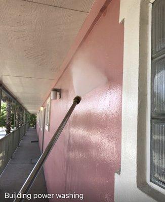 Power washing