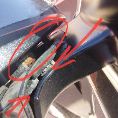 RE: Stephanee F: photos reveal your mirror is indeed corroded.