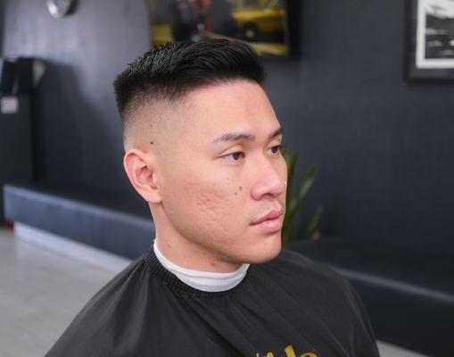 High skin fade