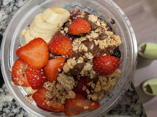 Nutella Acai Bowl
