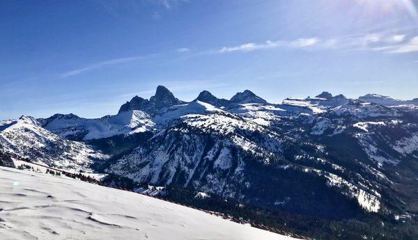 Just one of the amazing Teton views at GTR!