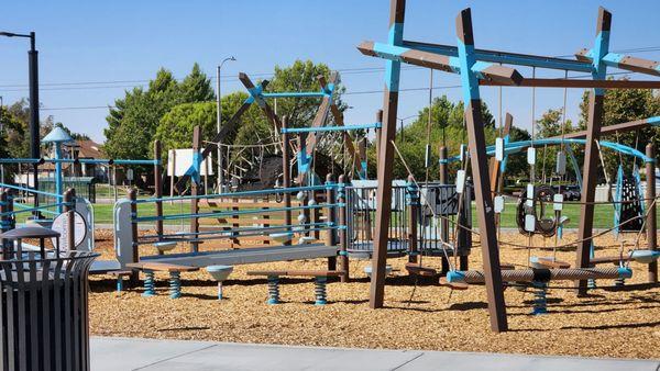 Lots of different equipment.