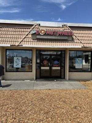 Outside the entrance