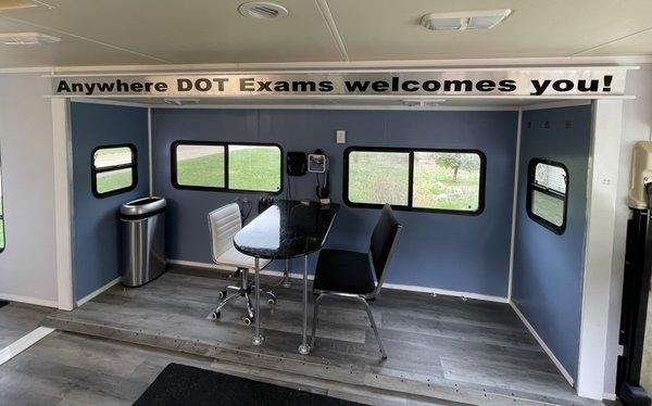 Anywhere DOT Exams