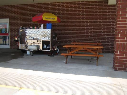 Outdoor seating