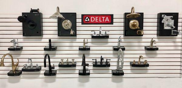 Faucets and showers by Delta
