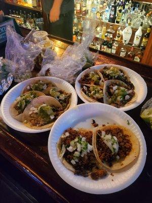 Seriously good taco .last week seemed to be better but even than .the left over meet from last week seemed to be good enough