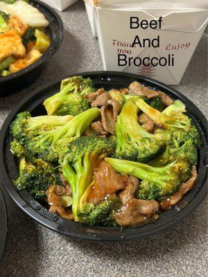 Beef and broccoli