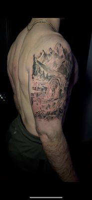 Shoulder Tattoo/Nature Tattoo