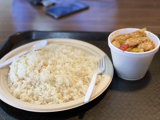 (Bangladeshi) Chinese Chicken Vegetable / Pulao Rice