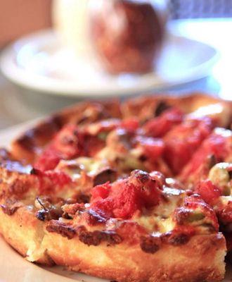 Try the Sicilian pizza