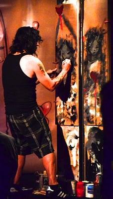Live art - Billy Martinez