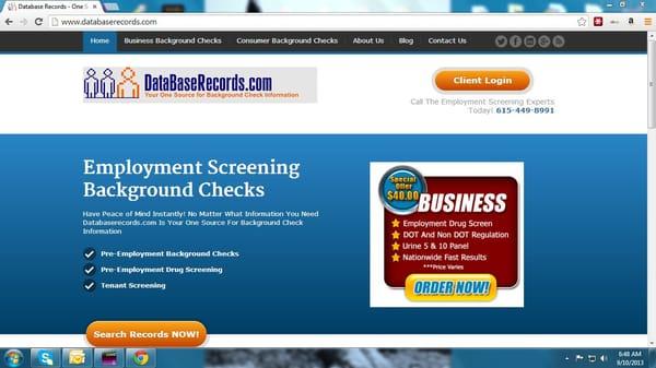 employment screening, criminal records, background checks, drug screening, driver screening, investigation services,
