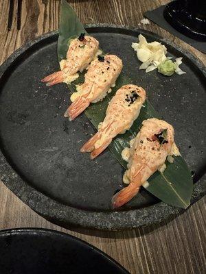 Evil Eby Niguiri - easily the best dish of the night