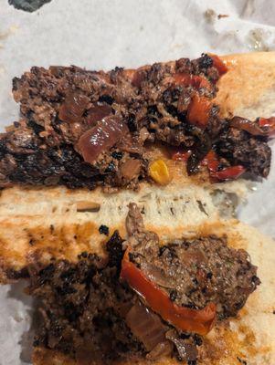 Quality of profit is so sloppy it makes me worried the safety and hygiene is also off. Meat came burned, no cheese, and a random corn kernel