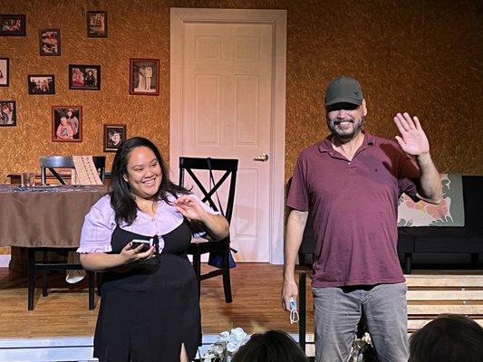 Assistant Director Elexis Draine & Director Denny Hironaga