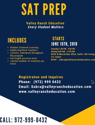 Valley Ranch Education