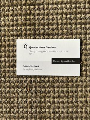 Grenier Home services