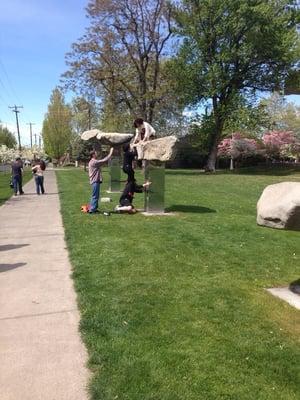 Team work...or somethin