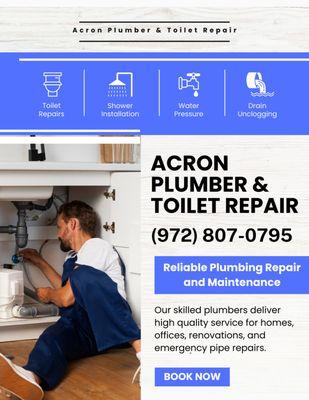 Acron Plumber & Toilet Repair