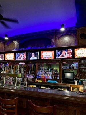 Bar area...