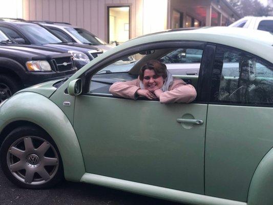 SO excited to get her first car, now it sits because we can't get a title or tags!!! BE CAREFUL WHEN YOU PURCHASE WITH CASH!!!!