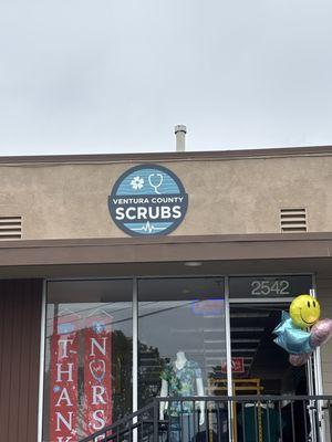 Parking lot entrance