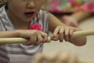 Development of a strong steady beat helps children organize their world.