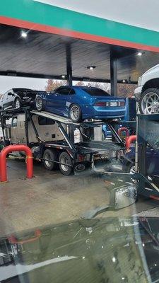 One of those cool Camaro trans am conversion kits