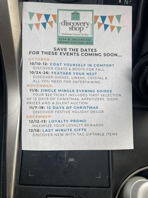 American Cancer Society Discovery Shop