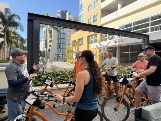 Safety briefing before we start