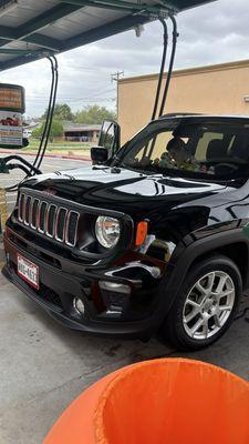 Renegade just washed