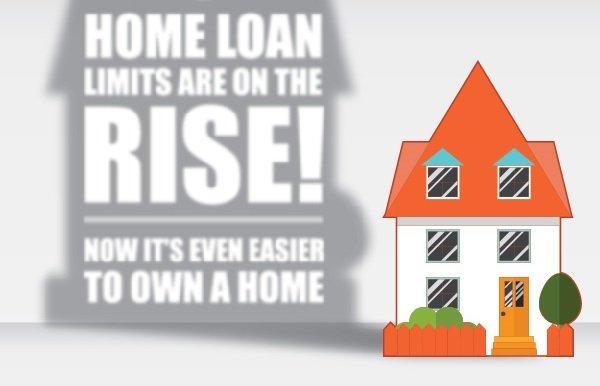 Starting January 1, 2018, loan limits for Conventional Mortgages will increase by over $25,000! (in select counties)