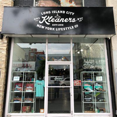New storefront on Steinway Street.