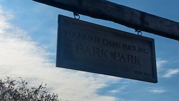 The nice sign hanging over the entrance just shouldn't take a picture of it with the sun behind it