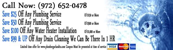 Plumbers Services Garland TX