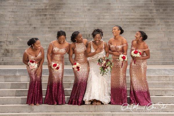 Columbia South Carolina State House Bridemaids