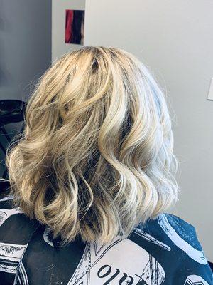 balayage highlight combination