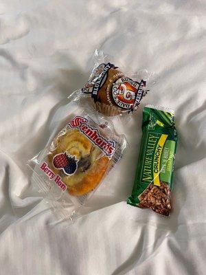 Sad continental breakfast