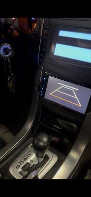 Rear view camera installation failure