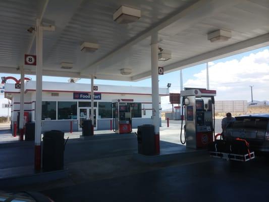 Open 24 hours. That's cool. Pricey gas though