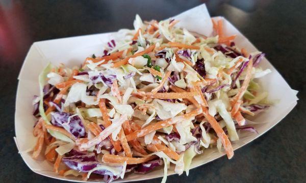 Fresh coleslaw..